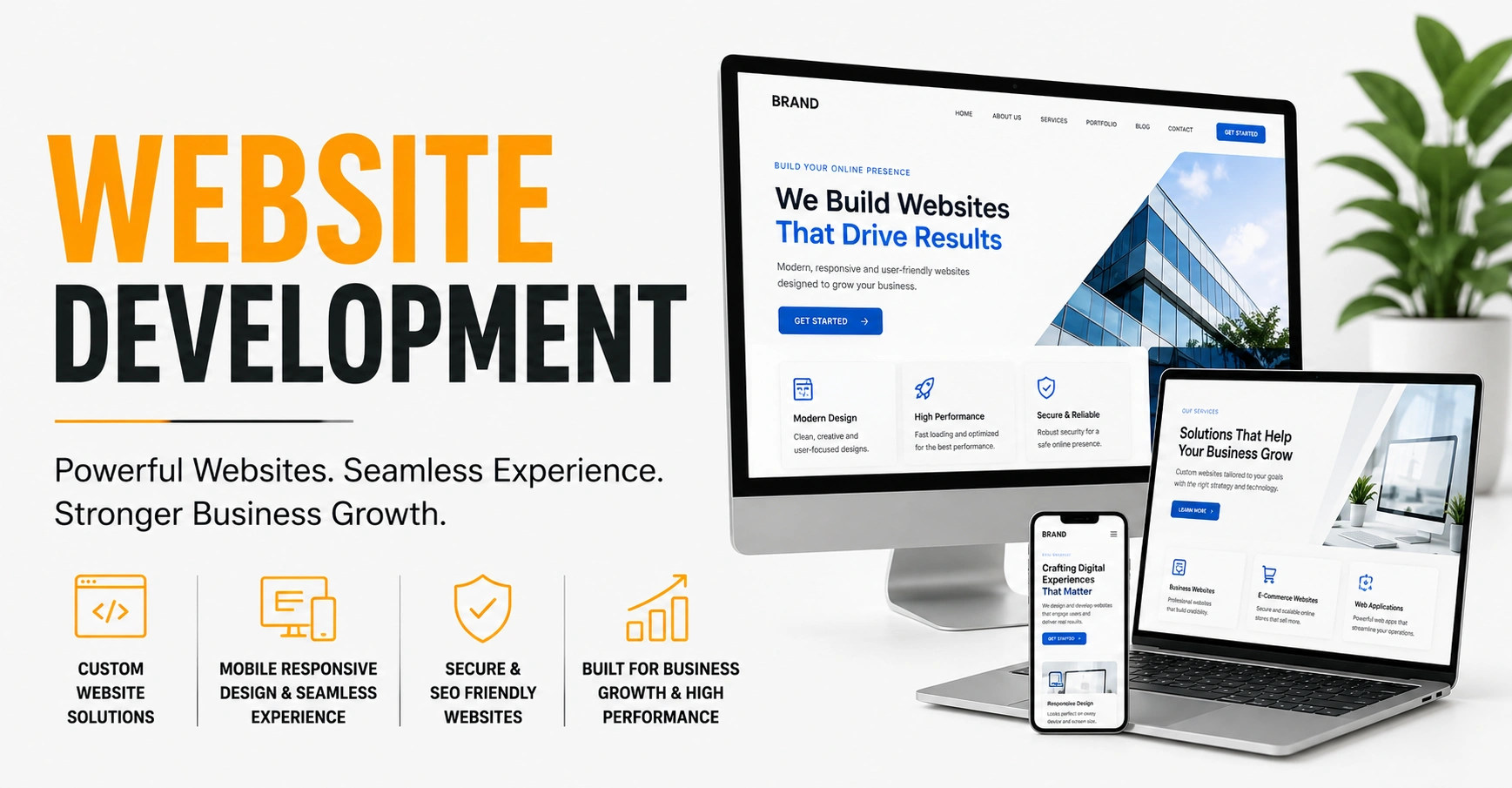 Professional Website Development Services by Sampark Group
